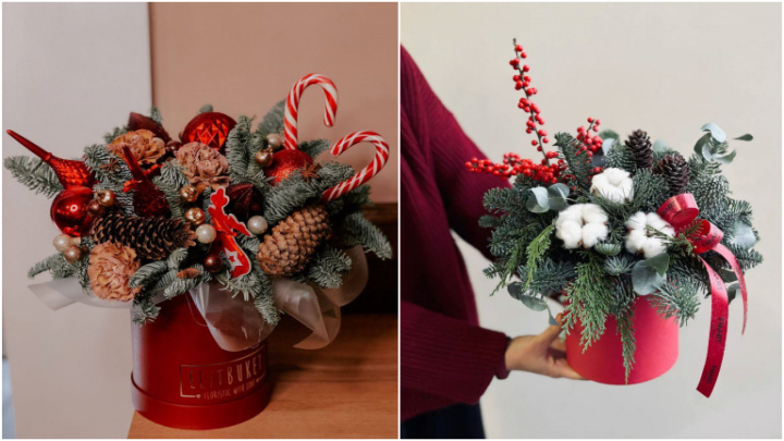 ایده‌های دسته گل کریسمسی 2026