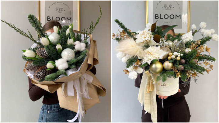 ایده‌های دسته گل کریسمسی؛ مناسب برای کادو 2026