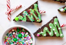 طرز تهیه براونی درخت کریسمس؛ دسر ایده‌آل برای شب کریسمس