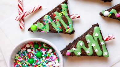 طرز تهیه براونی درخت کریسمس؛ دسر ایده‌آل برای شب کریسمس
