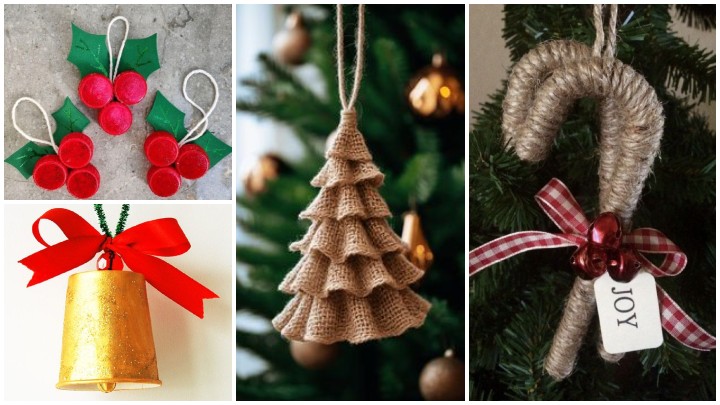 استفاده دوباره از وسایل خانه برای درخت کریسمس استفاده دوباره از وسایل خانه برای درخت کریسمس