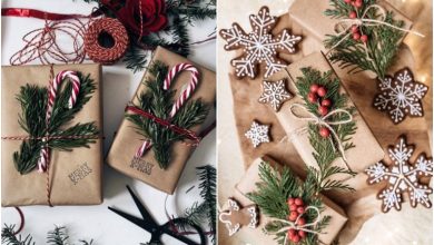 ایده‌های شیک و خلاقانه برای تزیین هدایای سال نو میلادی 2026