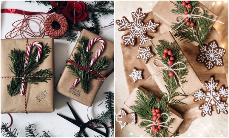 ایده‌های شیک و خلاقانه برای تزیین هدایای سال نو میلادی 2026