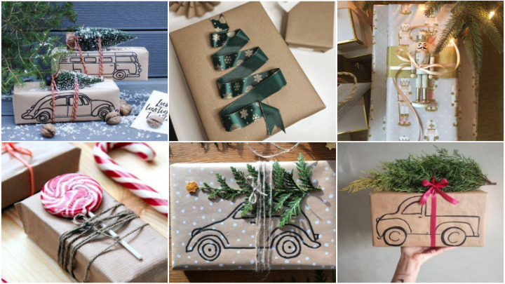 جدیدترین سبک‌های تزیین هدیه در سال نو میلادی