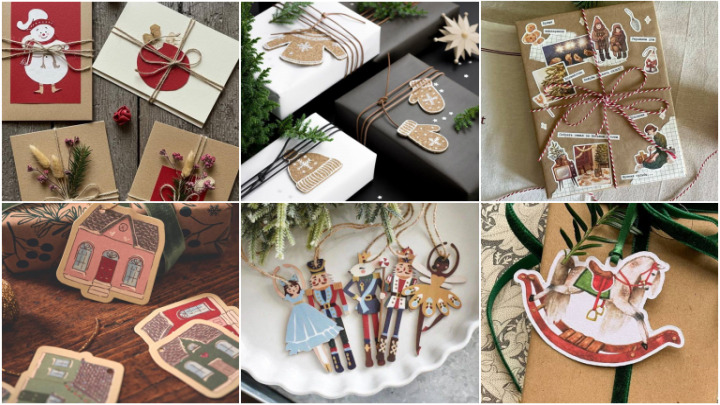 ایده‌های خاص برای تزیین هدایای سال نو با تم زمستانی