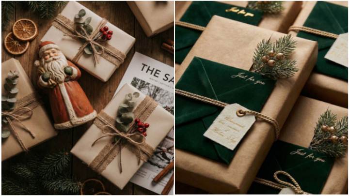 ایده‌های خلاقانه برای بسته‌بندی و تزیین هدایای سال نو