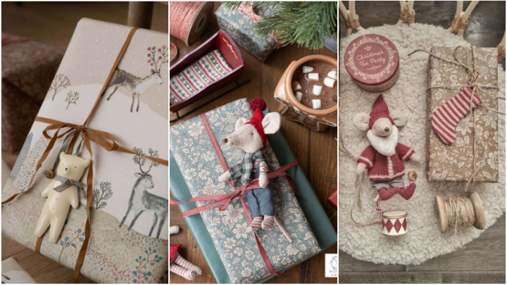 تزیین خلاقانه هدایای سال نو میلادی با متریال‌های ساده