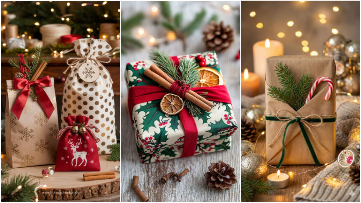 ایده‌های هنری برای بسته‌بندی و تزیین هدایای سال نو