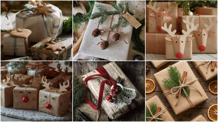 ایده‌های مینیمال و مدرن برای تزیین هدایای سال نو