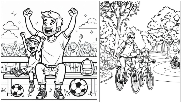 نقاشی روز پدر