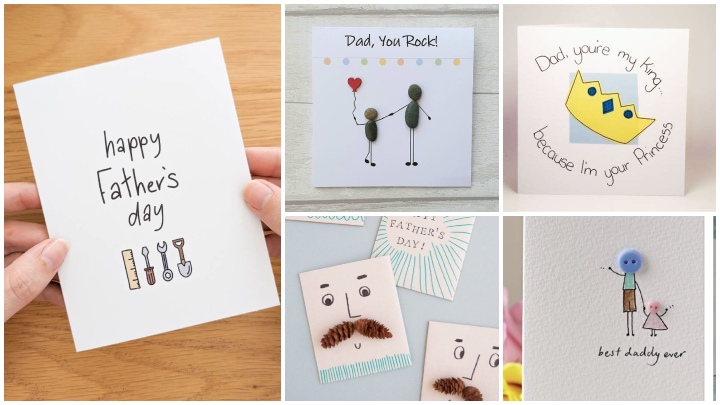 کارت ساده با یک جمله صادقانه؛ از کاردستیهای زیبا و خلاقانه برای روز پدر کارت ساده با یک جمله صادقانه؛ از کاردستیهای زیبا و خلاقانه برای روز پدر