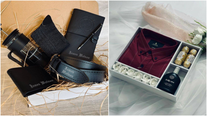 پک کامل از وسایل چرمی به مناسبت هدیه‌ی روز پدر