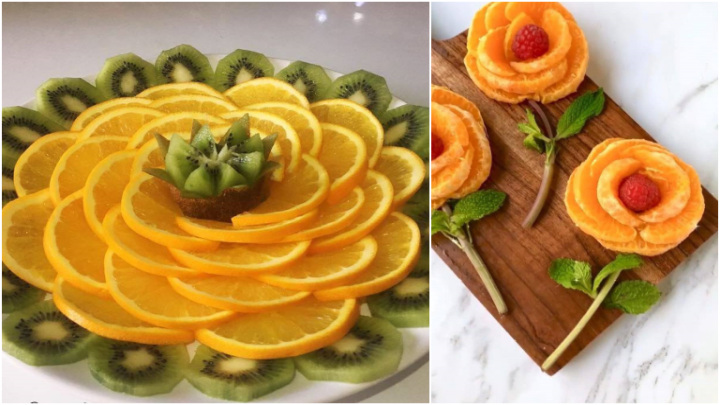 ایده‌های خلاقانه تزیین پرتقال برای سفره شب یلدا