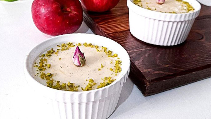 آماده کردن معجون سیب