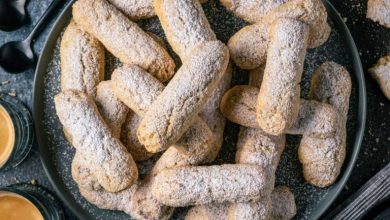 طرز تهیه لیدی فینگر خانگی؛ بیسکوییت تیرامیسو و شارلوت