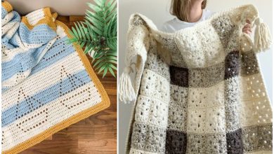 16 پتو قلاب‌بافی؛ برترین و محبوب‌ترین طرح‌های سال 1404