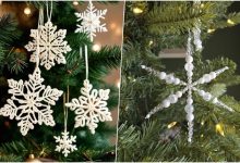 8 ایده‌ برف دست ساز برای تزیین درخت کریسمس 2026