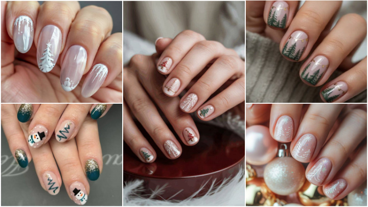 ناخن نود و شیک برای جشن کریسمس ناخن نود و شیک برای جشن کریسمس