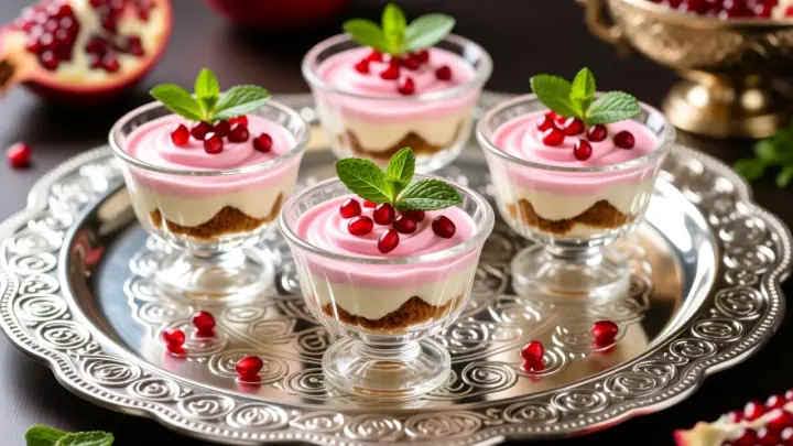 نکات و فوت‌وفن‌ های طرز تهیه تیرامیسو انار شب یلدا