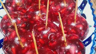 نکات و فوتوفن های طرز تهیه ژله توپی انار با بادکنک