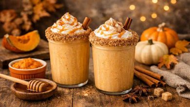 طرز تهیه میلک شیک کدو حلوایی؛ خنک و کِرمی با طعمی بی‌نظیر