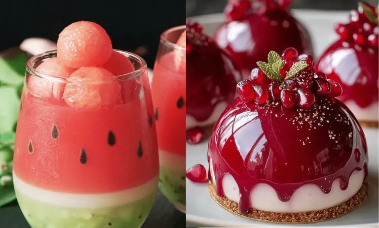 44 ایده خاص و جذاب برای تزیین ژله شب یلدا 1403