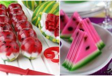 یده‌های تزیین ژله و دسر شب یلدا برای عروس