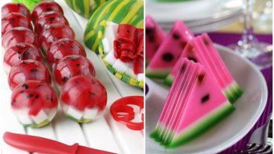 یده‌های تزیین ژله و دسر شب یلدا برای عروس