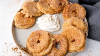 طرز تهیه اپل رینگ؛ جایگزین سالمتر و خوشمزهتر دونات برای فصل سرد