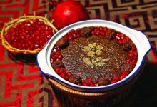 طرز تهیه آش انار تهرانی