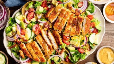 طرز تهیه سالاد مرغ سوخاری؛ به روش مردم استرالیا برای کریسمس