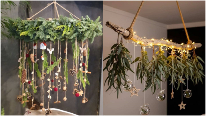 ایدههای تزیین خانه برای سال نو میلادی با آویزهای کریسمسی ایدههای تزیین خانه برای سال نو میلادی با آویزهای کریسمسی