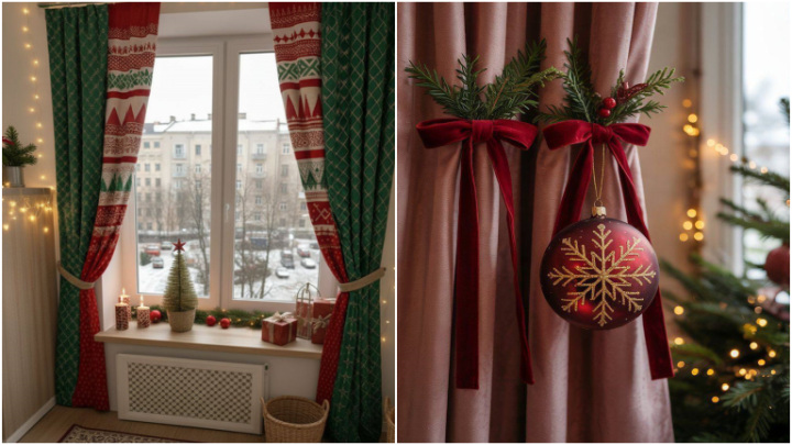 ایدههای جذاب تزیین پردهها در برای سال نو میلادی ایدههای جذاب تزیین پردهها در برای سال نو میلادی
