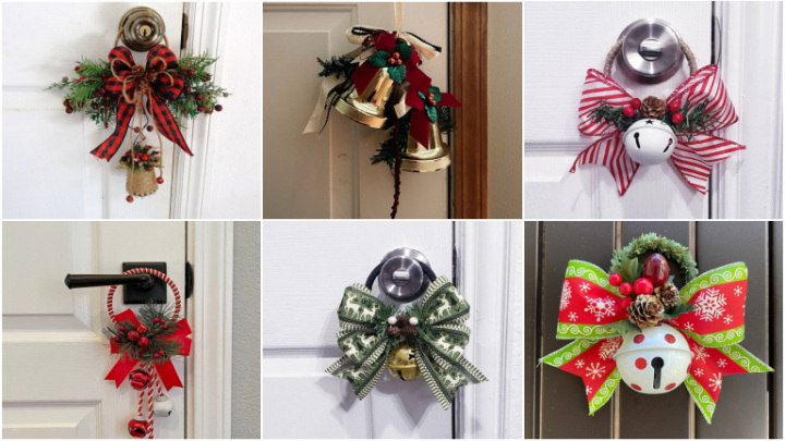 ایدههای جذاب تزیین دستگیره در برای سال نو میلادی ایدههای جذاب تزیین دستگیره در برای سال نو میلادی