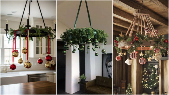 ایدههای جذاب تزیین لوسترها برای سال نو میلادی ایدههای جذاب تزیین لوسترها برای سال نو میلادی