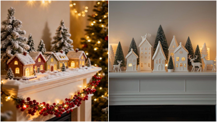 ایدههای جذاب تزیین فضای اطراف شومینه برای سال نو میلادی ایدههای جذاب تزیین فضای اطراف شومینه برای سال نو میلادی