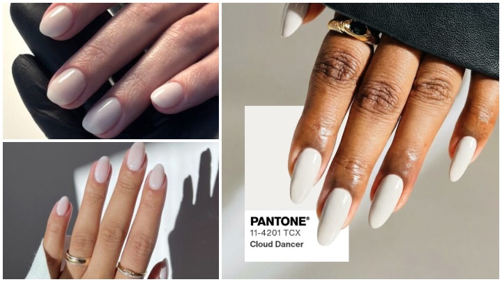 Cloud Dancer در زیبایی و ناخن: لطافت مه‌آلود به‌جای سفید گچی