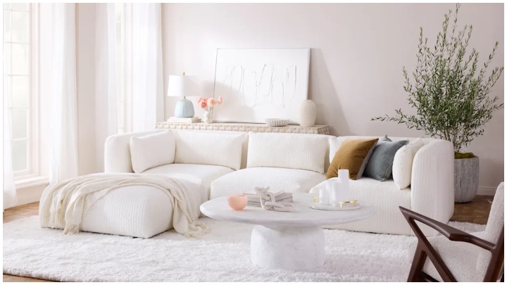 Cloud Dancer در دکوراسیون داخلی: جایگزین آرام‌بخش خاکستری‌های تکراری