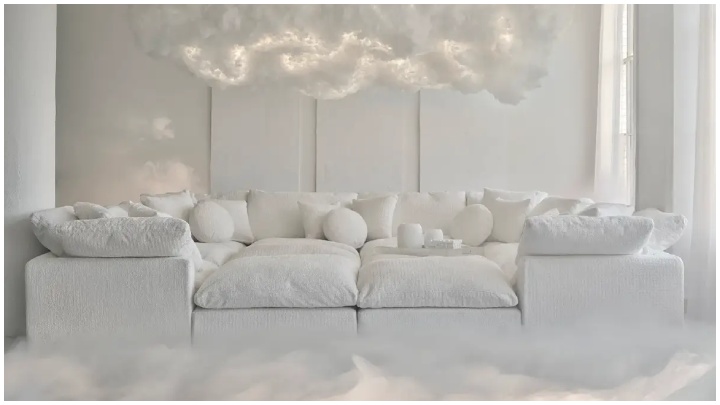 Cloud Dancer در دکوراسیون داخلی: جایگزین آرام‌بخش خاکستری‌های تکراری