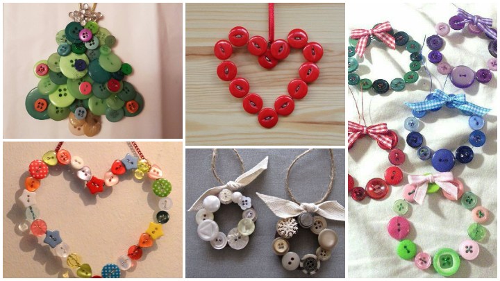 آویزهای نوستالژیک درخت کریسمس با درب بطری‌ها