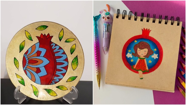 نقاشی سنتی مخصوص شب یلدا نقاشی سنتی مخصوص شب یلدا