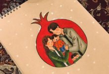 ایده‌های نقاشی ساده و فانتزی برای شب یلدا