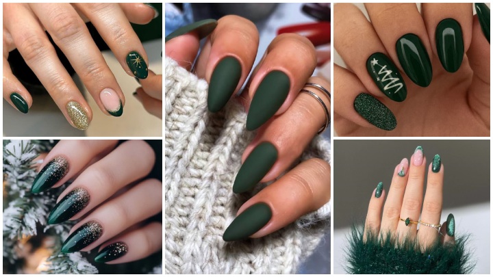 طراحی ناخن سبز زمردی؛ انتخابی شیک برای کریسمس 2026 طراحی ناخن سبز زمردی؛ انتخابی شیک برای کریسمس 2026
