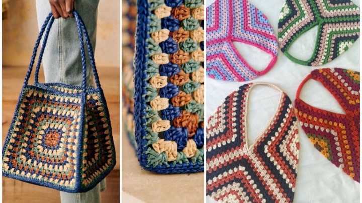 کیف موتیف دست‌ساز و با جزئیات