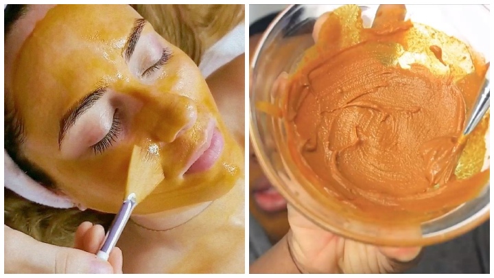 ماسک زردچوبه و روغن نارگیل