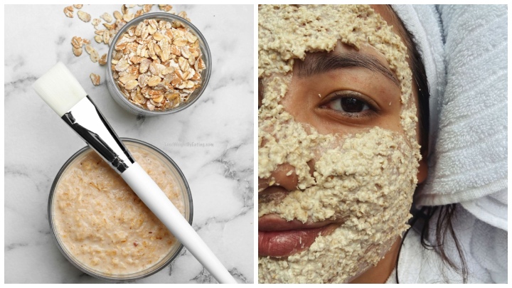 ماسک جو دوسر و شیر برای پوست سالم