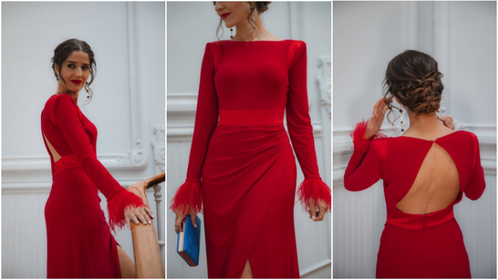 مدل‌های لباس مینیمال و پوشیده شب یلدا برای عروس 