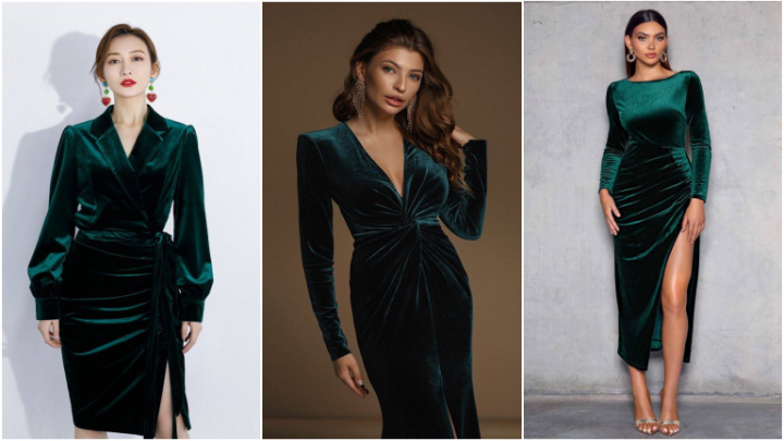 مدل‌های لباس بلند شب یلدا برای عروس