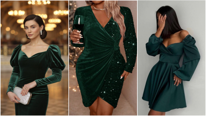 مدل‌های لباس سنگ دوزی شده شب یلدا برای عروس