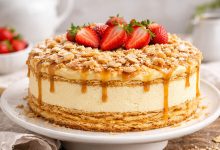 طرز تهیه چیزکیک ناپلئونی؛ دسر ویژه یلدا